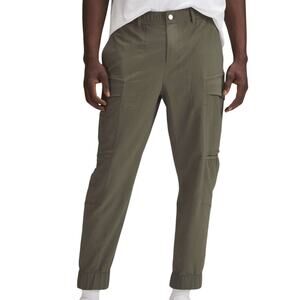 Lululemon Cargo Pocket Jogger Medium Olive Men's Sz 34 Excellent Used Condition
